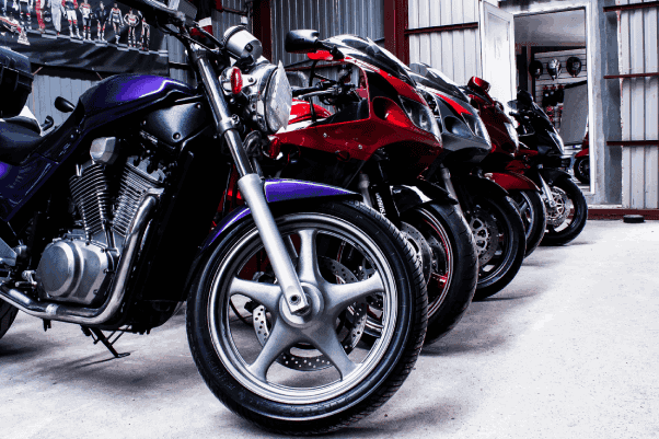 Motocicletas expuestas 